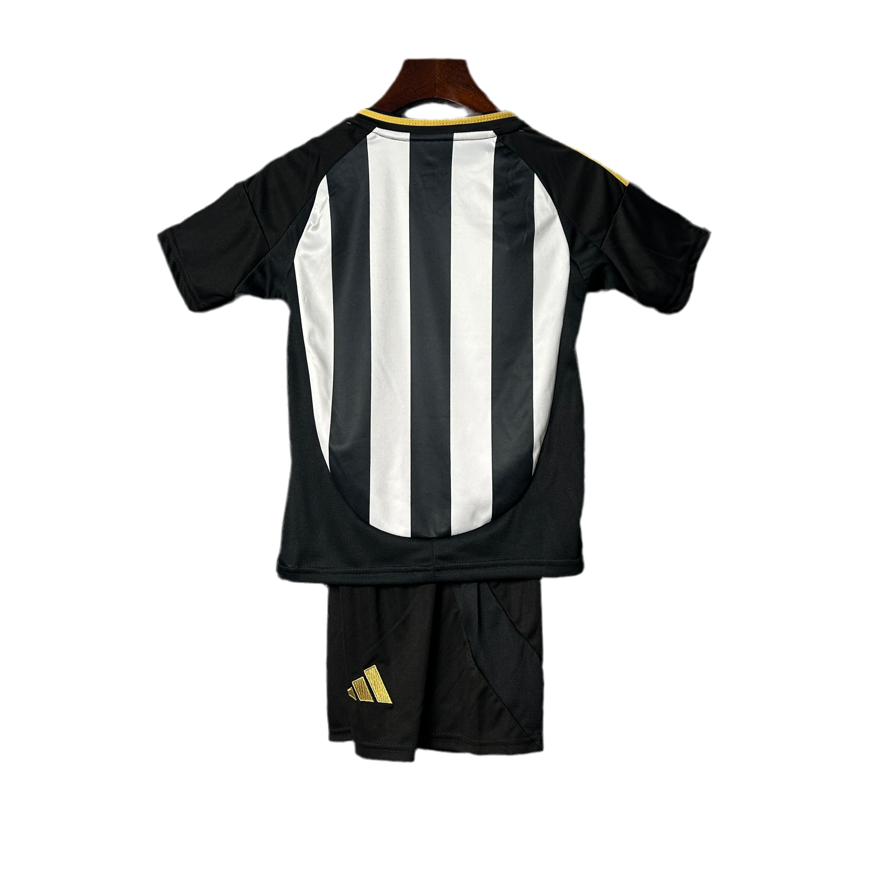 Kit Infantil Atlético Mineiro I 25/26 - Preto e Branco