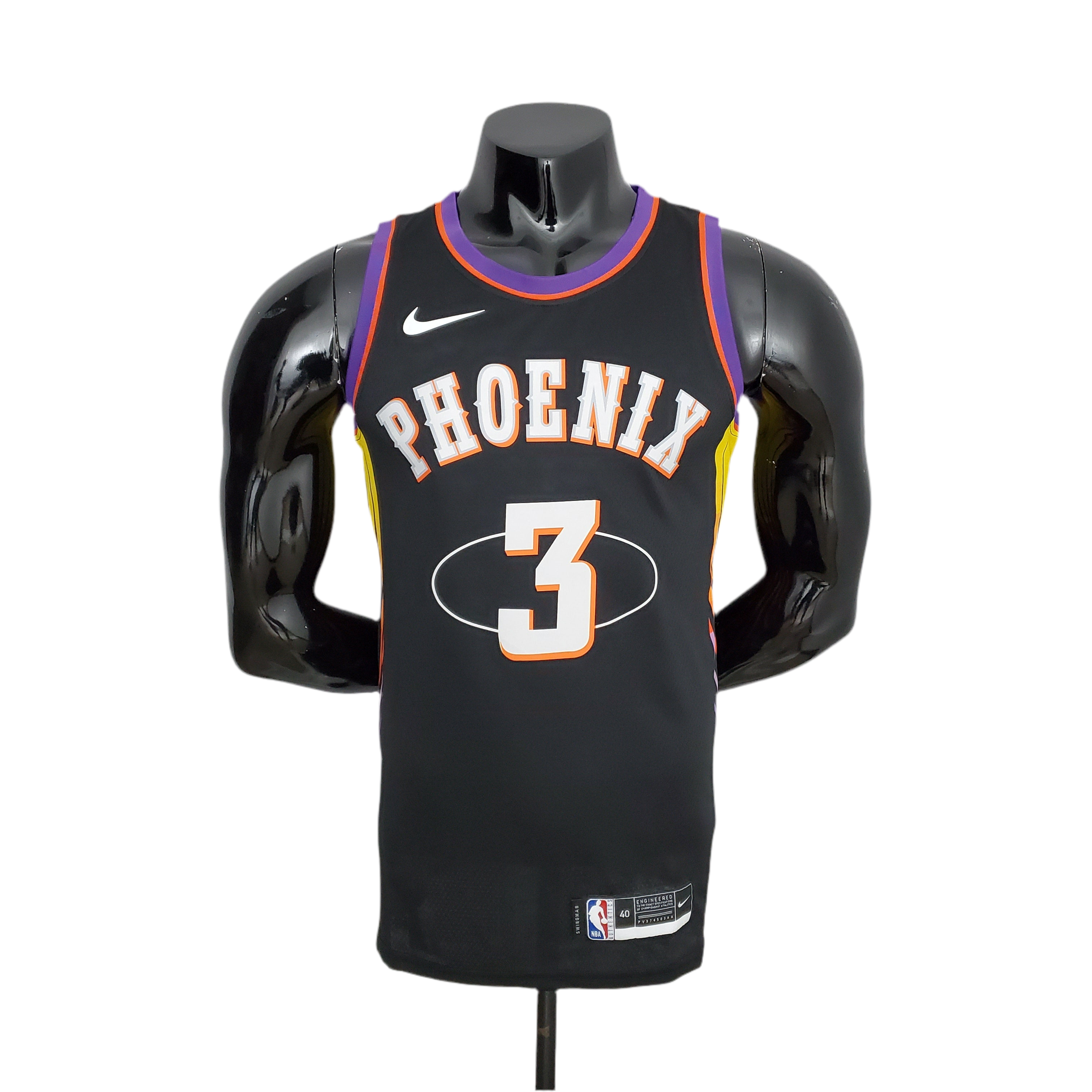 Regata NBA Phoenix Suns Masculina - Preta