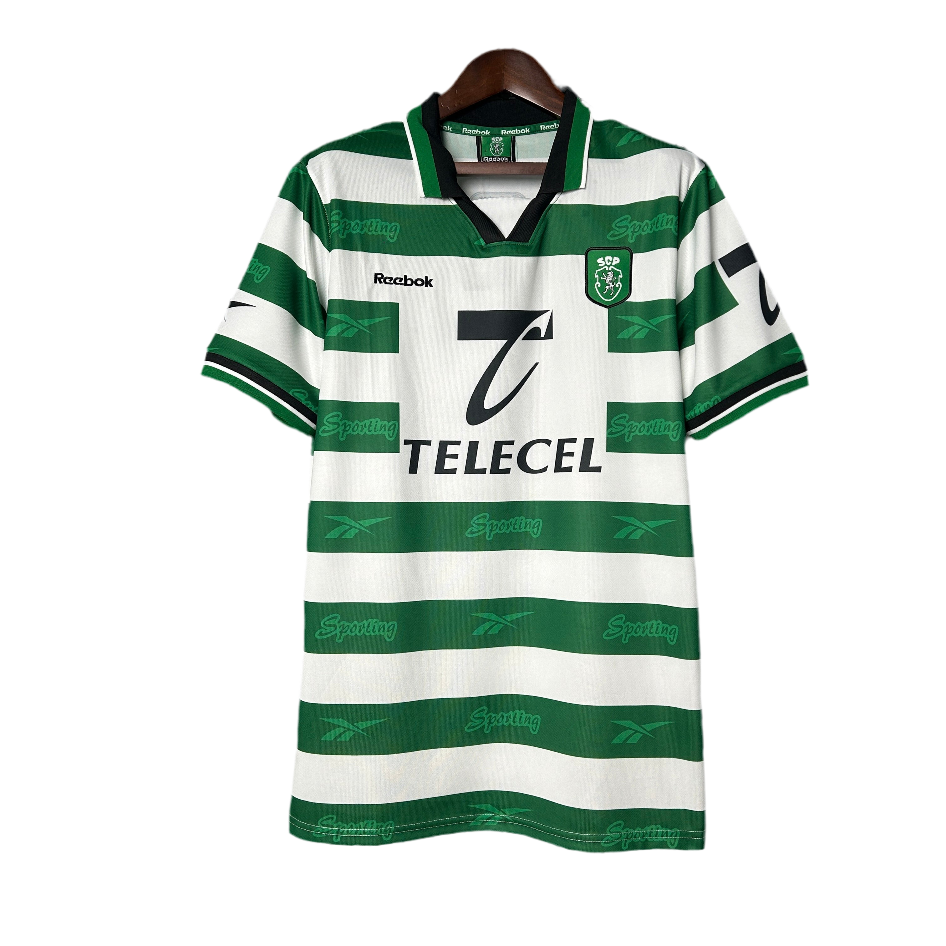 Camisola Retro Sporting I 1999/2000 - Verde e Branco