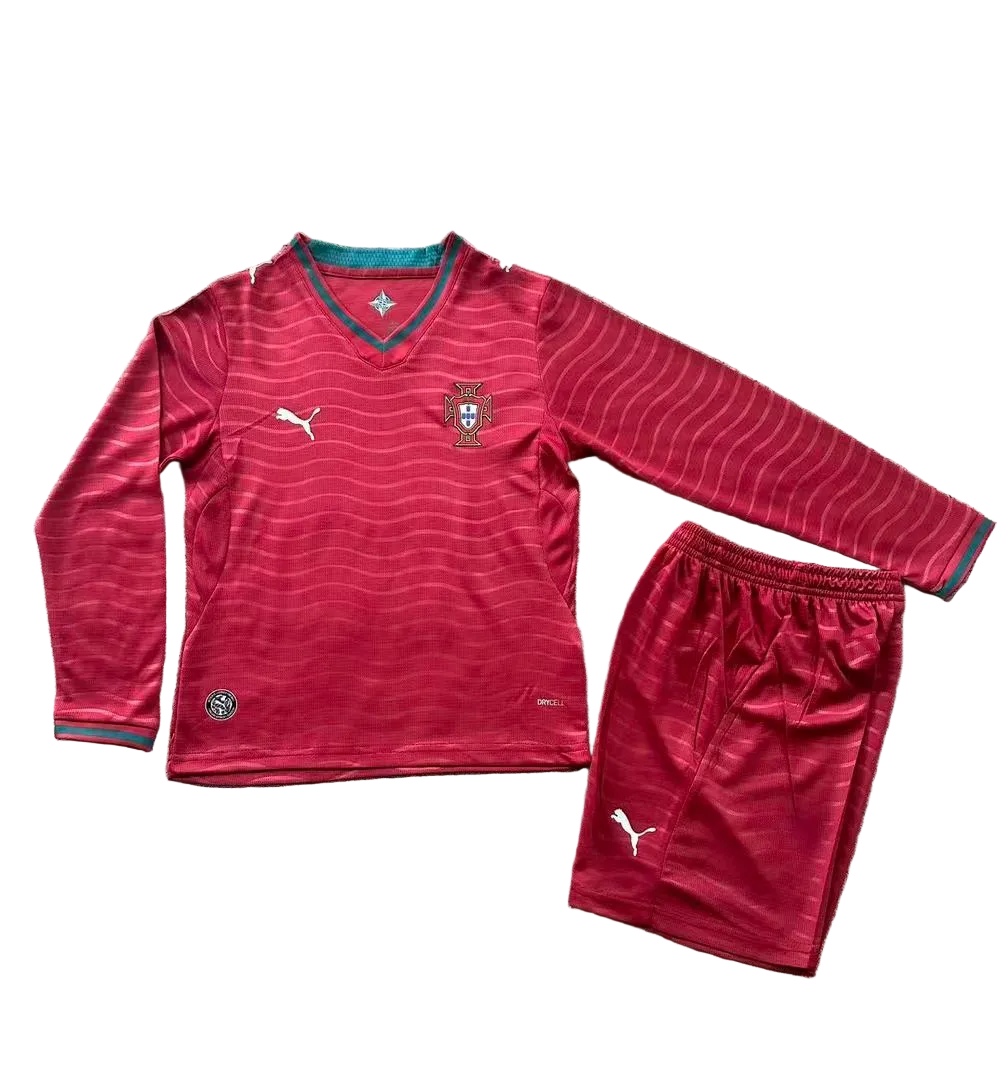 Kit Infantil Portugal I 26/27 - Manga Longa