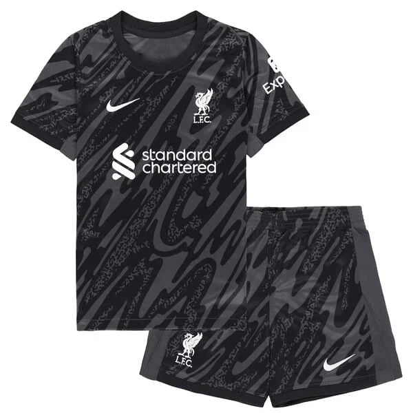 Kit Infantil Liverpool Guarda Redes 24/25 - Preto