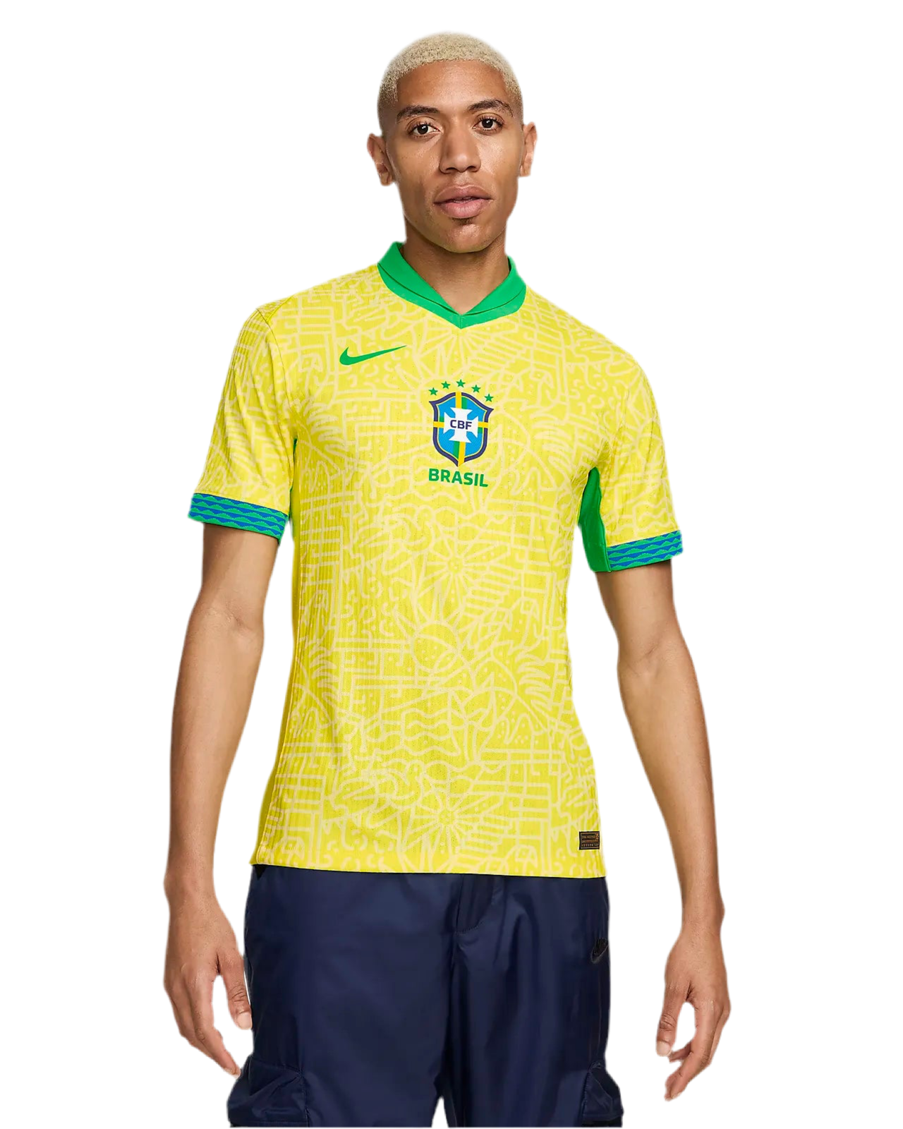 Camisola Seleção Brasil I 24/25 - Versão Jogador