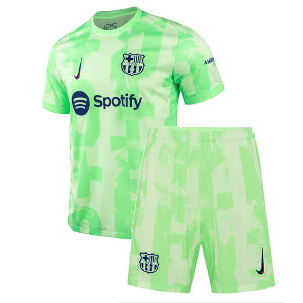 Kit Infantil Barcelona III 24/25 - Verde