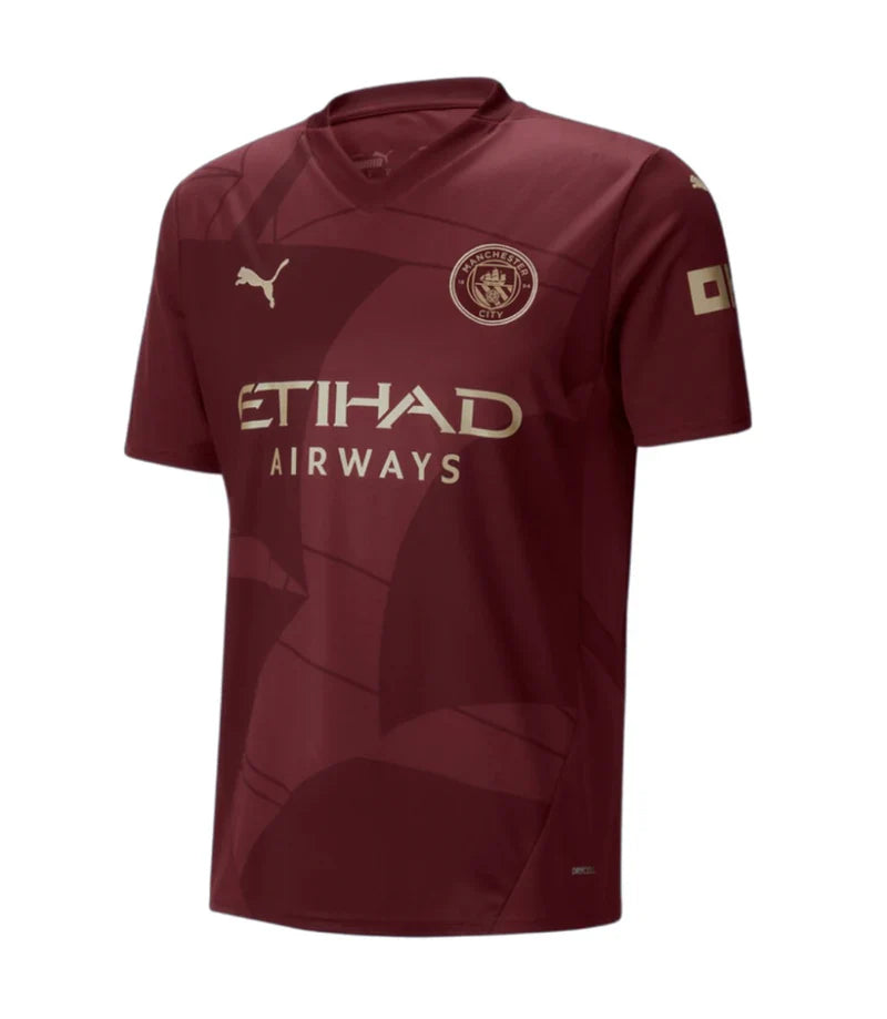 Camisola Manchester City III 24/25 - Vinho