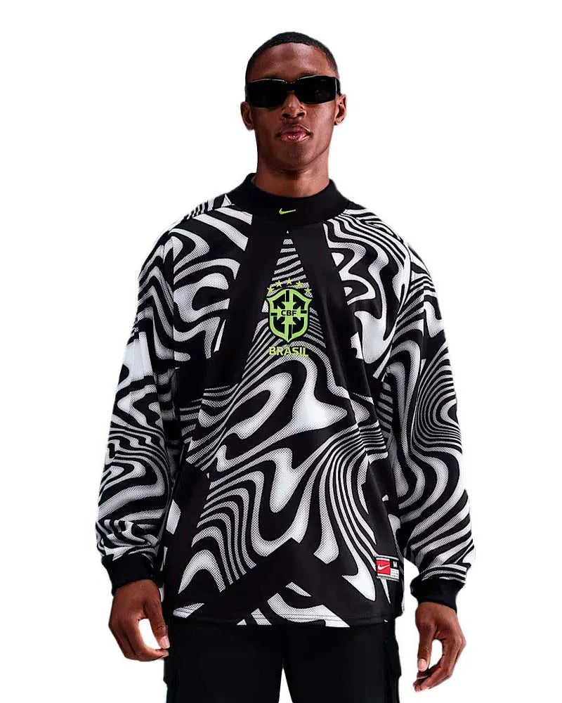 Camisola Manga Longa Brasil 25/25 - Guarda Redes