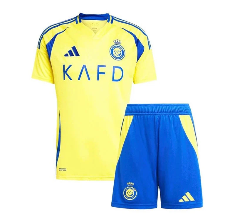 Kit Infantil Al-Nassr I 24/25 - Amarelo