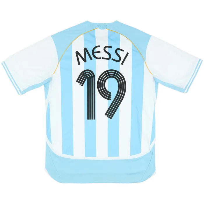 Camisola Retro Argentina I 2006 - [Messi #10]