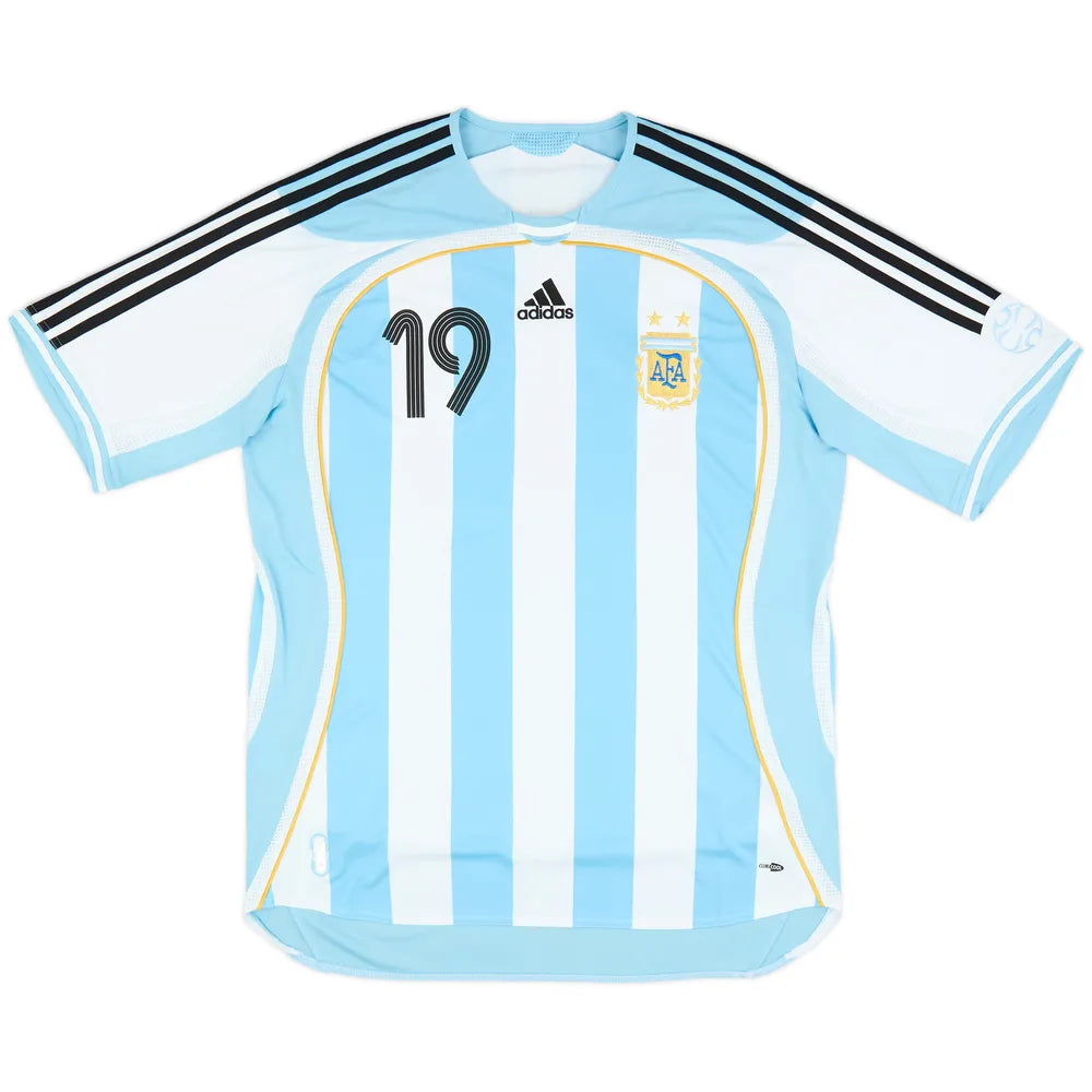 Camisola Retro Argentina I 2006 - [Messi #10]