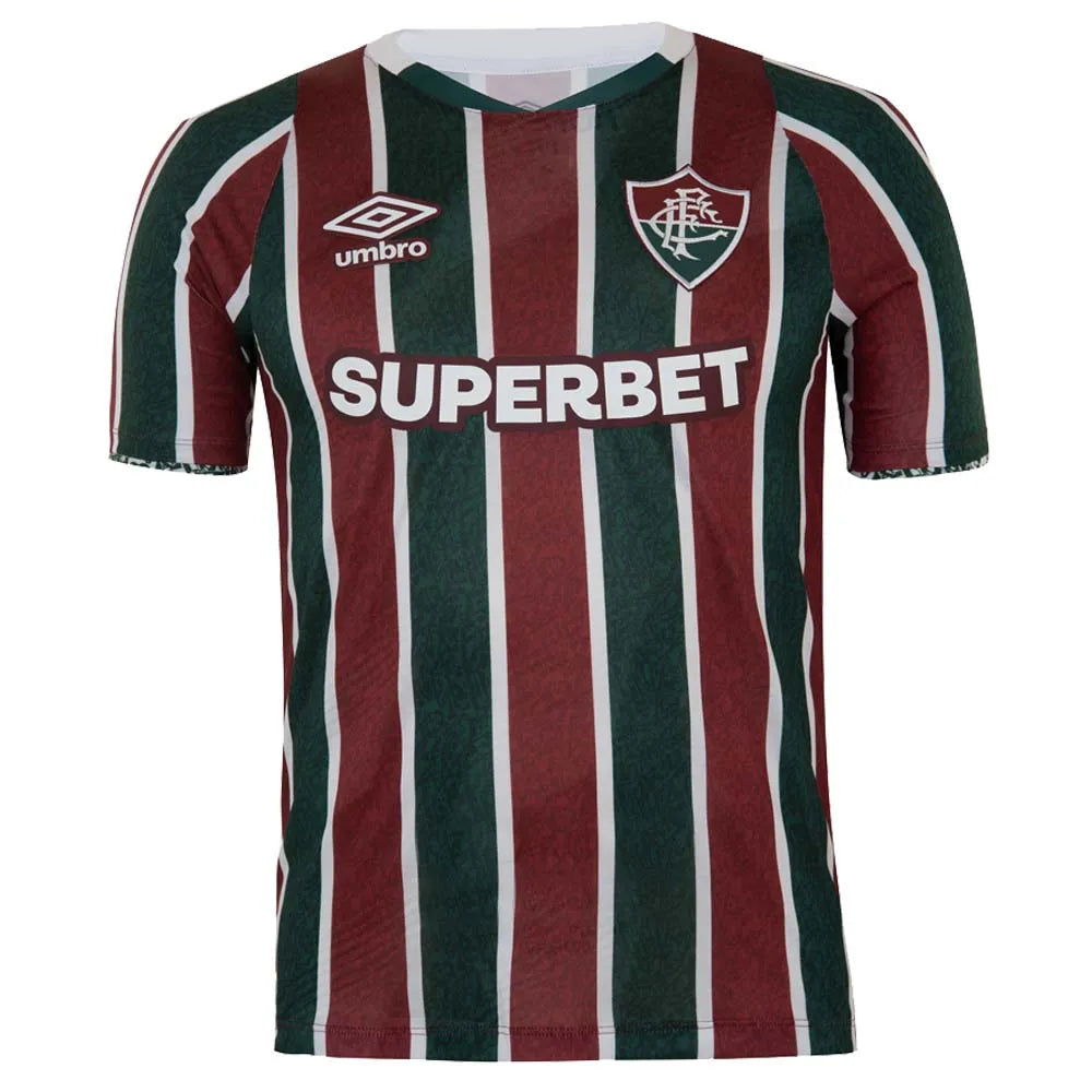 Camisola Fluminense I 24/25 - Vinho e Verde