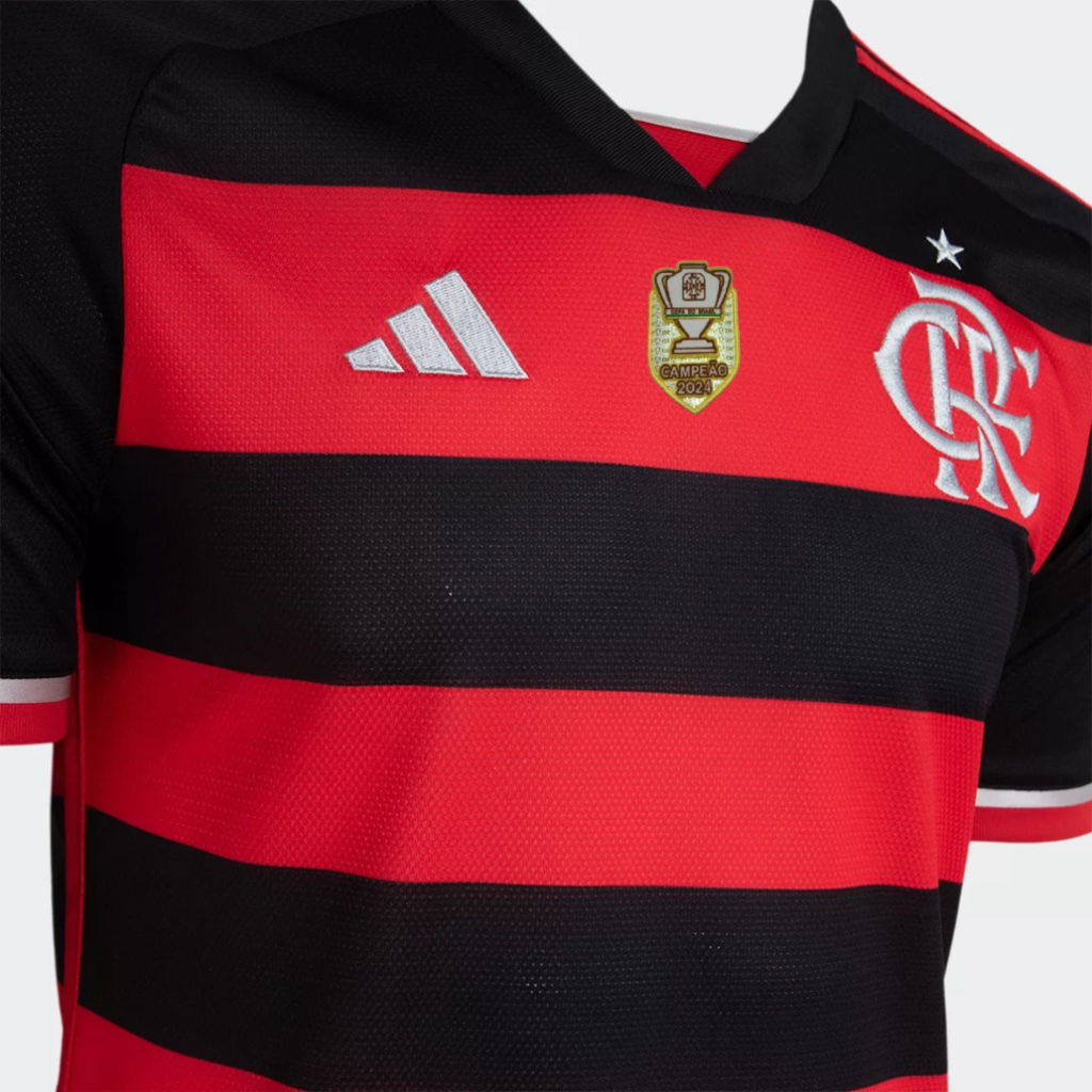 Camisola Flamengo I 24/25 - Patch Campeão Copa do Brasil