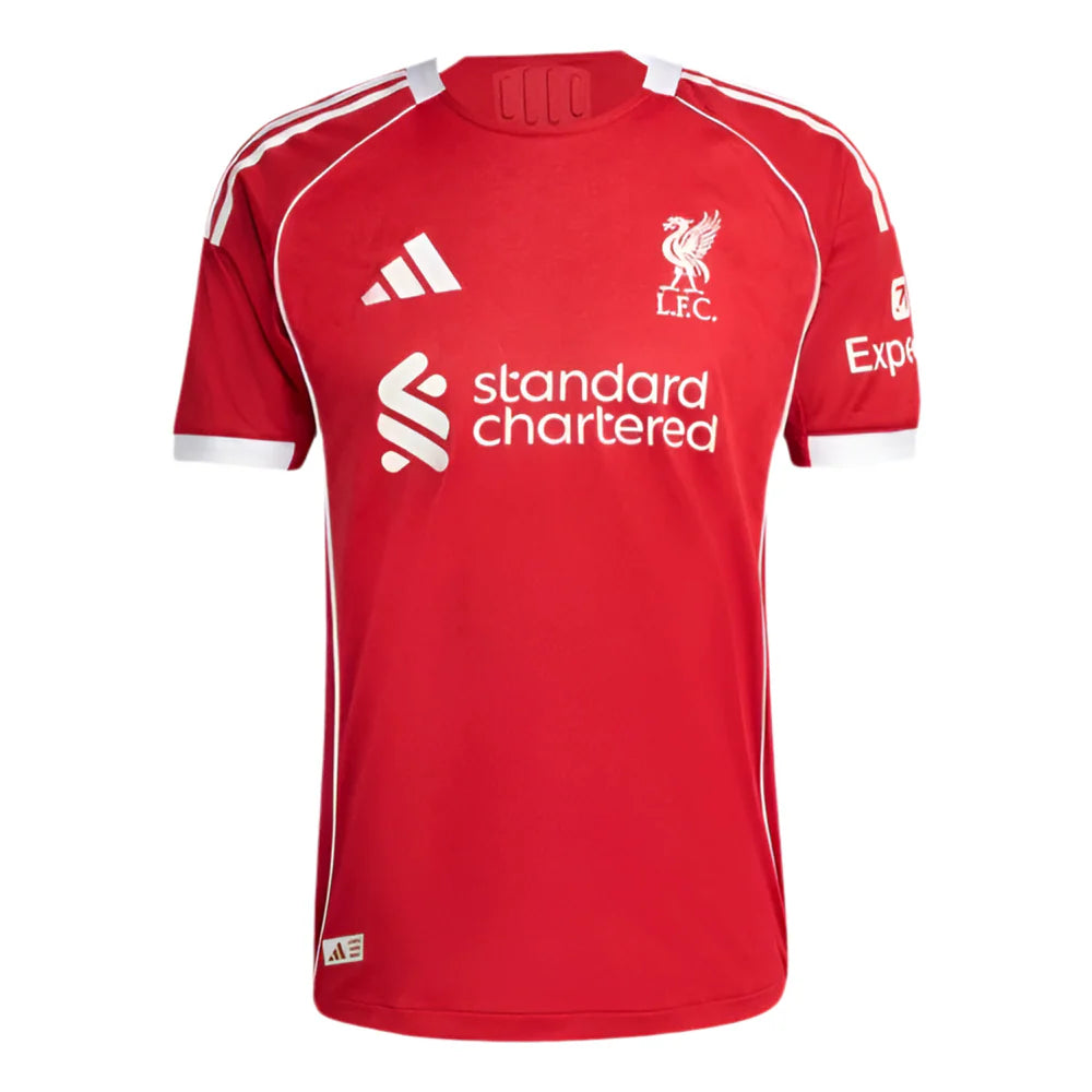 Camisola Liverpool I 25/26 - Vermelha Masculino