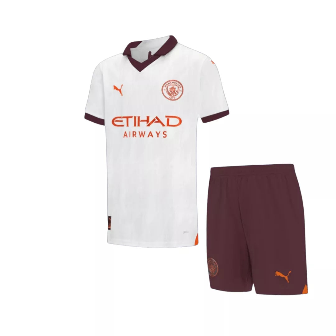 Kit Infantil Manchester City II 23/24