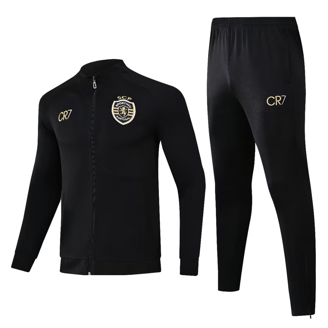 Fato de Treino Sporting CR7 23/24 - Preto