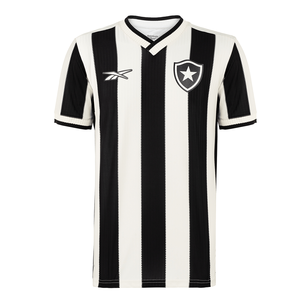 Camisola Botafogo I 24/25 - Preto e Branco