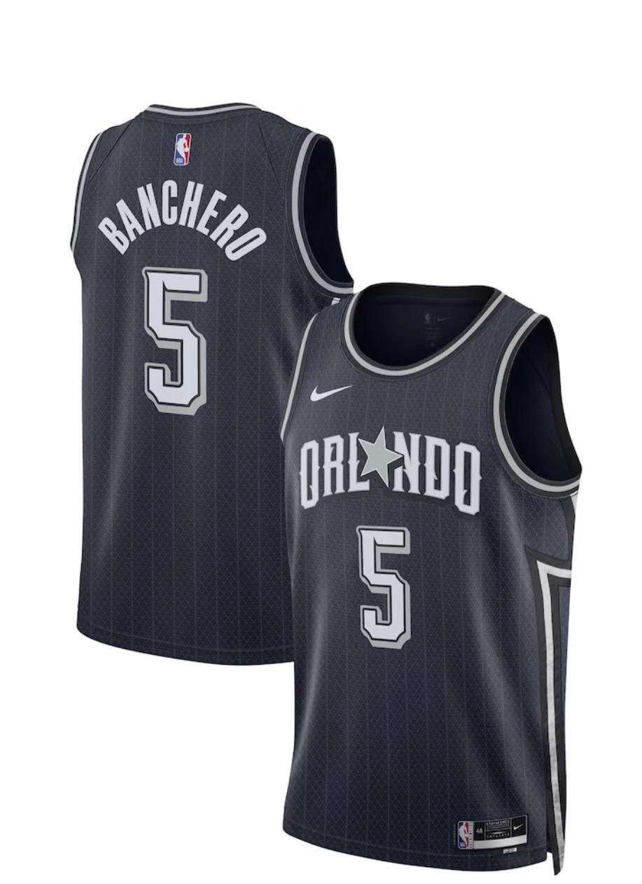 Regata NBA Orlando Magic Masculina - Preto