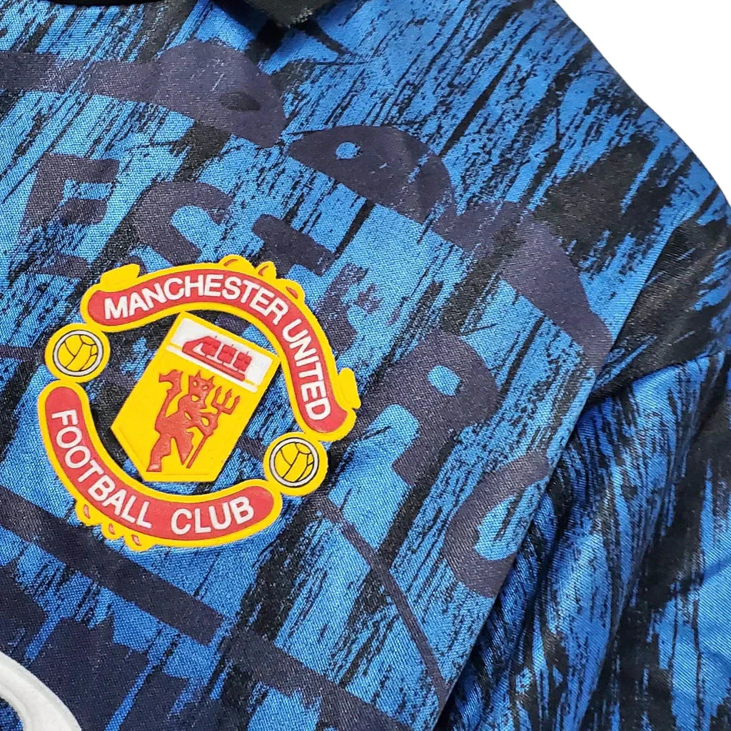 Camisola Manchester United  Retrô 92/93 - Azul