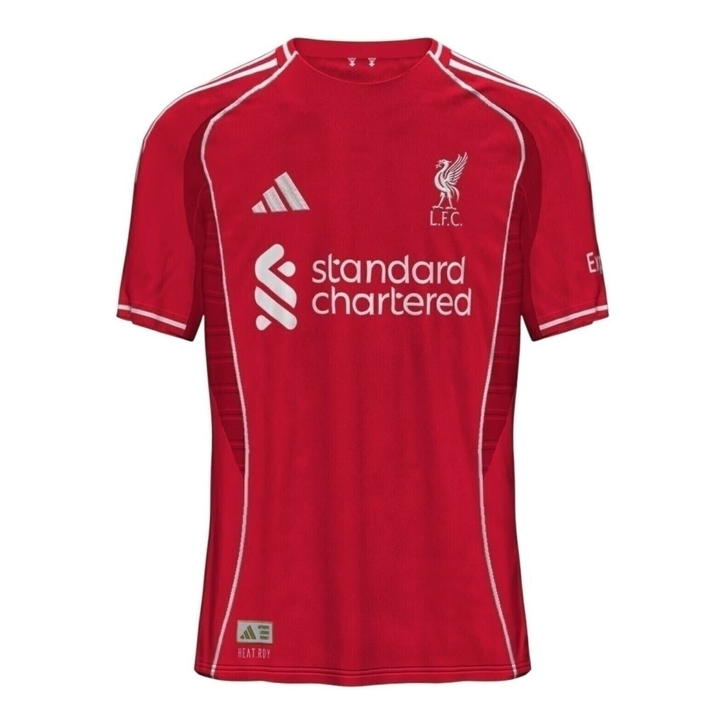 Camisola Liverpool I 25/26 - Vermelha Masculino