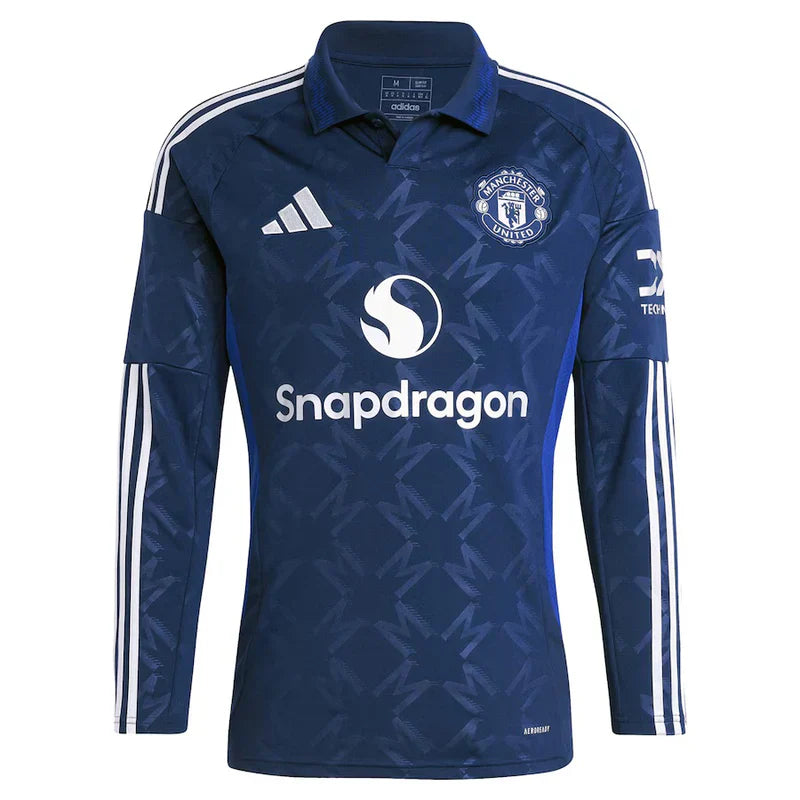 Camisola Manga Longa Manchester United II 24/25 - Azul