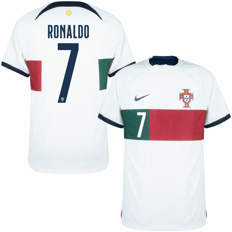 Camisola Portugal II 22/23 - Branco - Ronaldo #7