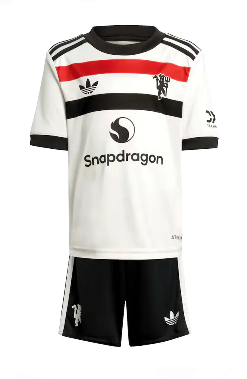 Kit Infantil Manchester United III 24/25 - Branco