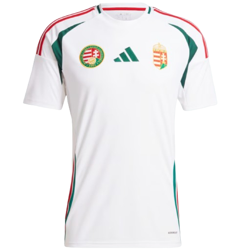 Camisola Seleção Hungria II 24/25 - Branco