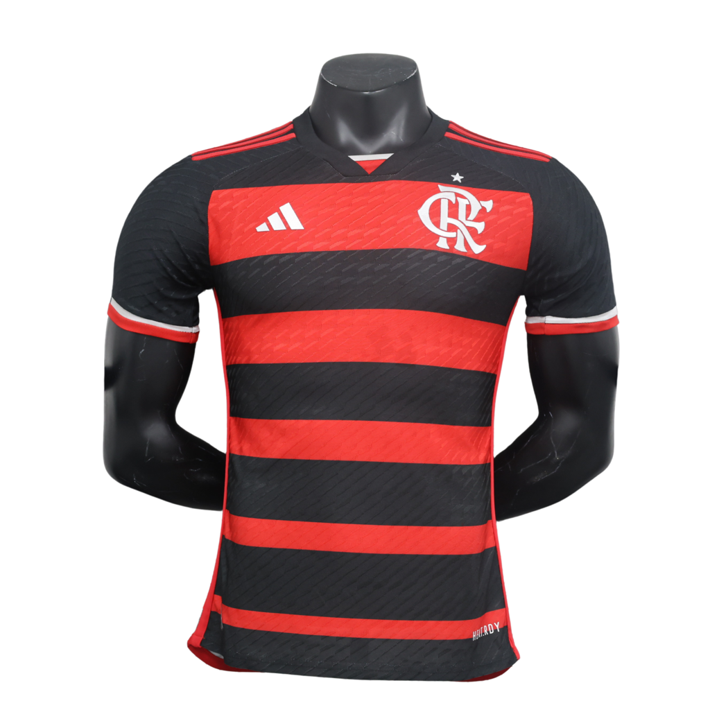 Camisola Flamengo I 24/25 Jogador - Rubro Negro