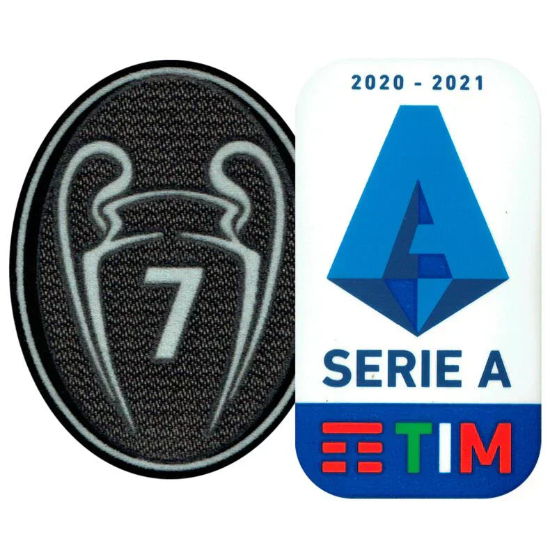 Patch Serie A + UCL 7 Troféus - 20/21