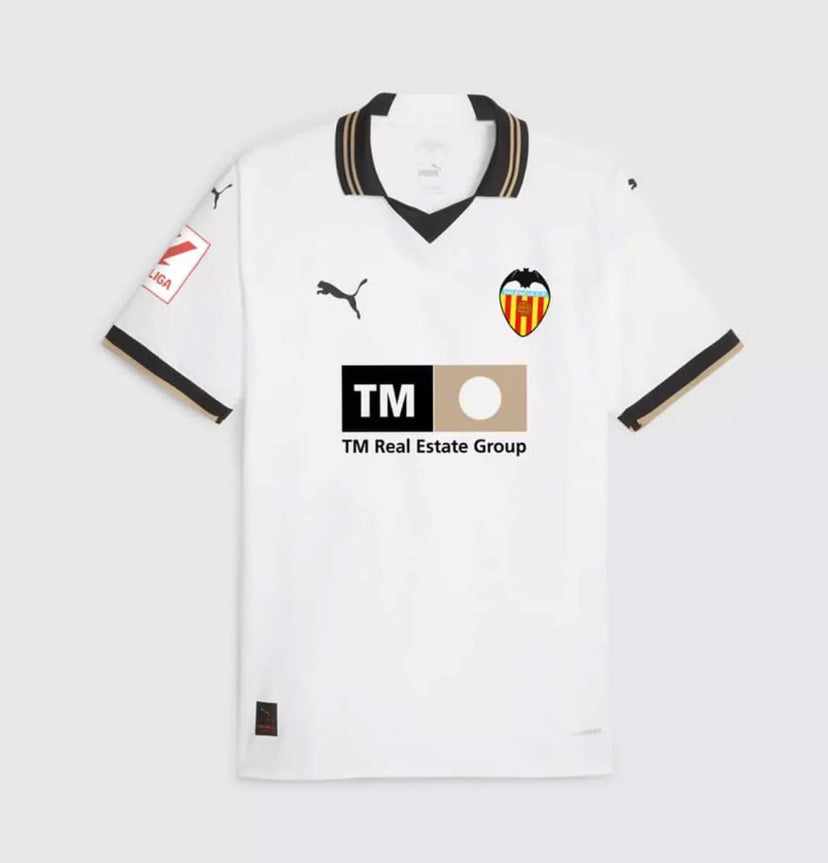 Camisola Valencia I 23/24 - Branco