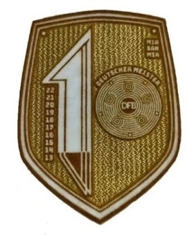 Patch Decachampion 10x Campeão Bundesliga Bayern de Munique