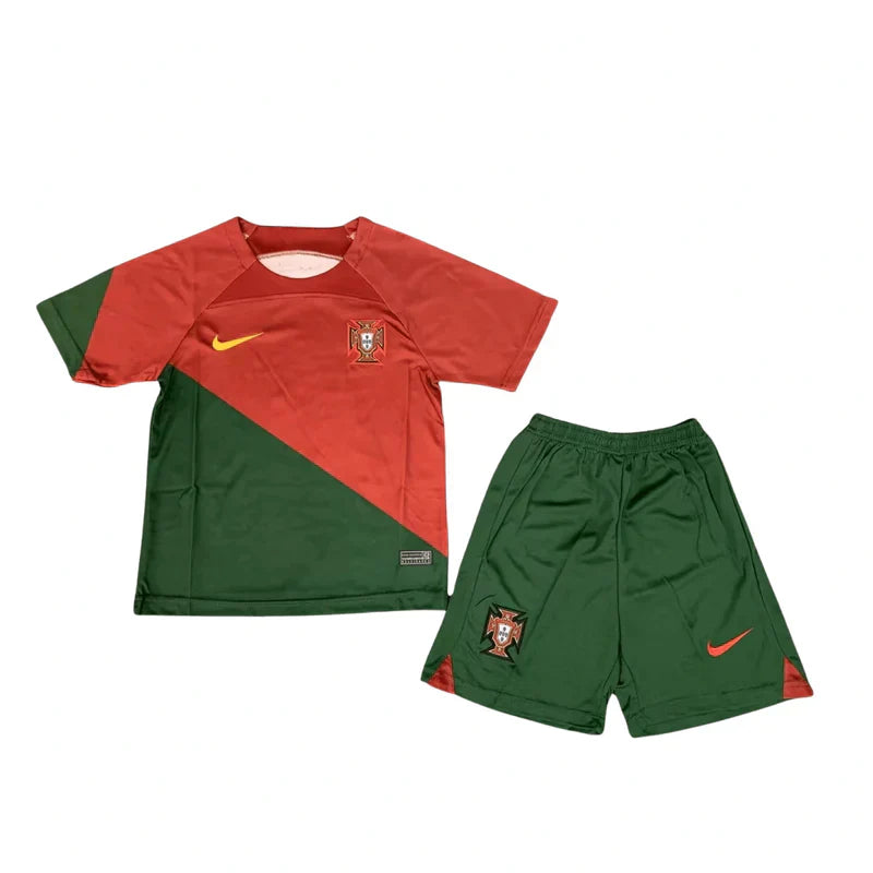 Kit Infantil Portugal 22/23 - Verde e Vermelho