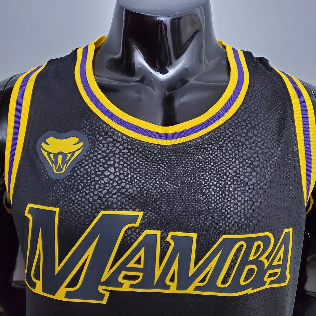 Regata NBA Los Angeles Lakers Masculina - Preta